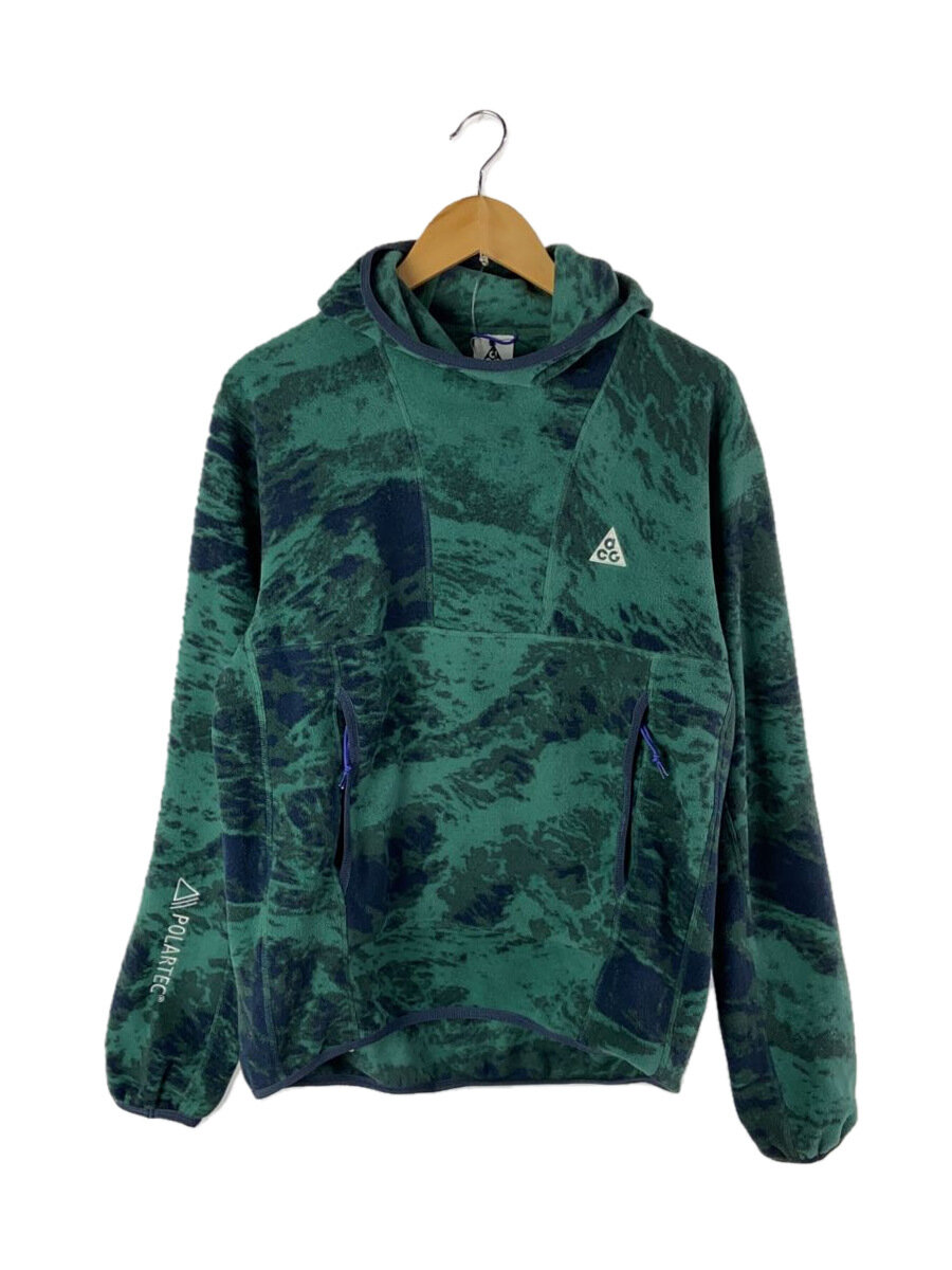 【中古】NIKE ACG◆パーカー/S/ポリエステル/GRN/FN2454-361//【メンズウェア】
