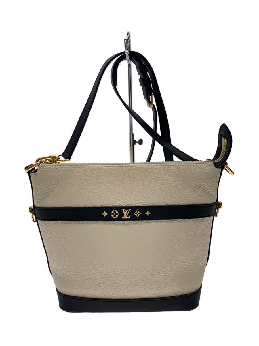 【中古】LOUIS VUITTON◆クルーザーPM/ショルダーバッグ/M57813/なめし革/CRM/LV【御徒面子】