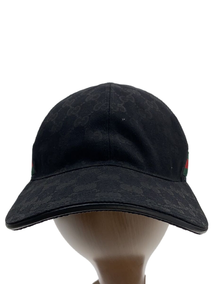 【中古】GUCCI◆旗がしら/ポリエステル/黒いこと/メンズ/200085・202291/グッチ//【服飾雑貨他】