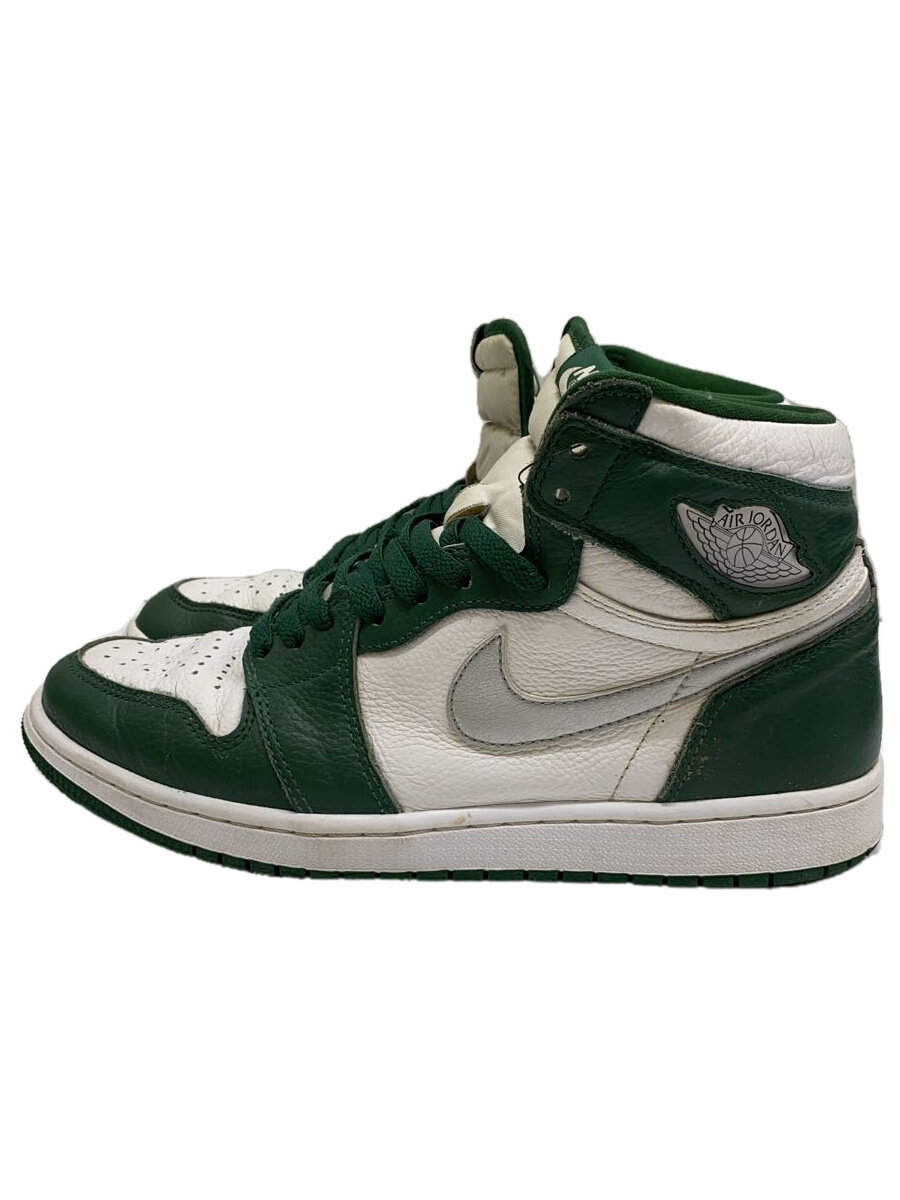 【中古】NIKE◆AIR JORDAN 1 RETRO HIGH OG_エアジョーダン 1 レトロ 御機嫌 OG/27.5糎/GRN//【シューズ】