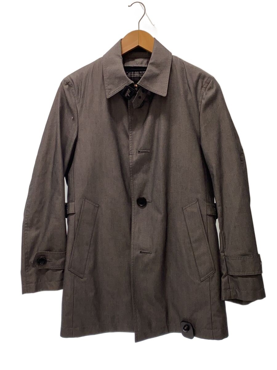 【中古】BURBERRY BLACK LABEL◆コート/S/コットン/GRY/D1A34-481-08【メンズウェア】｜2ｎｄ STREET 店