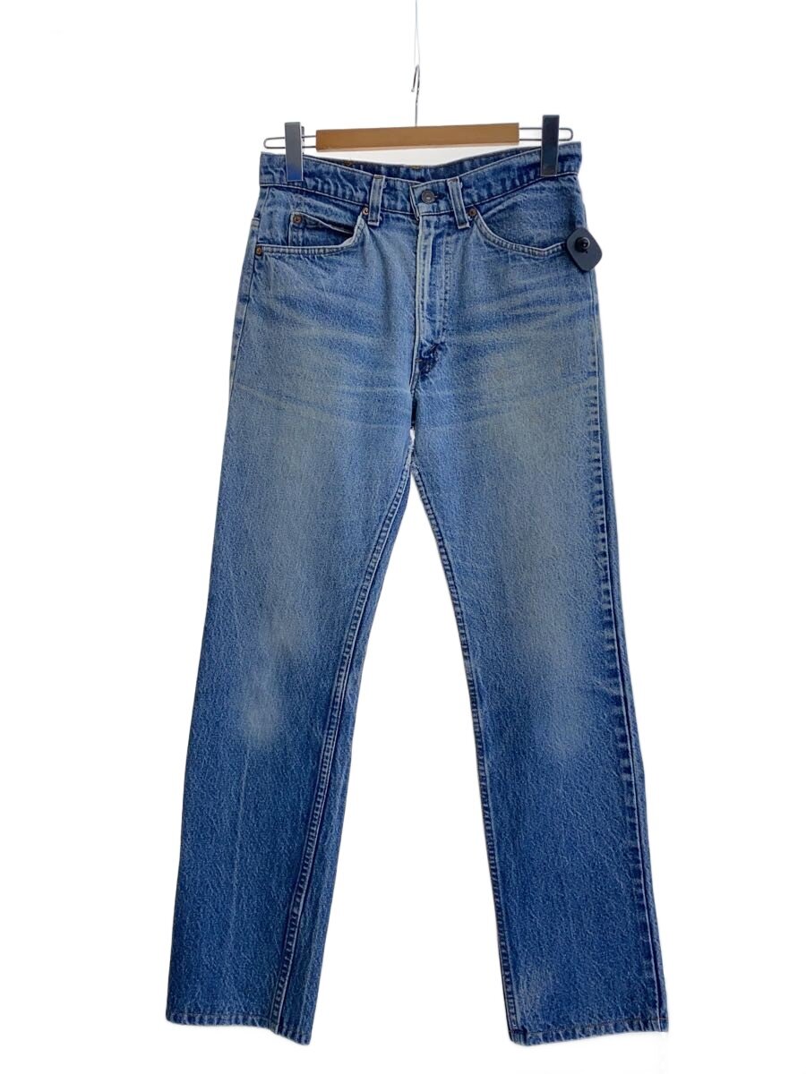 【中古】Levi’s◆80s/目じるし542/オレンジ色溜め桶/32/ジーンズ/IDG/20517-0217【メンズウェア】