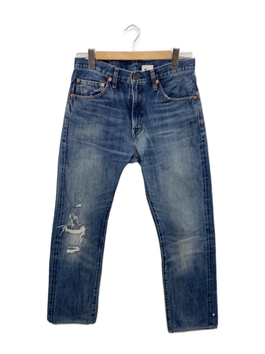 【中古】Levi’s◆505-0217/トルコ製/TALONジップストレートパンツ/32/綿織物/IDG/パソコン9-67505-009【メンズウェア】