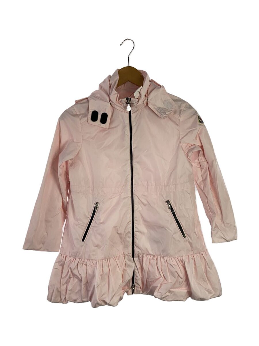 【中古】MONCLER◆上衣/140糎/ナイロン/PNK/MYRTILLE GIUBBOTTO【キッズ】