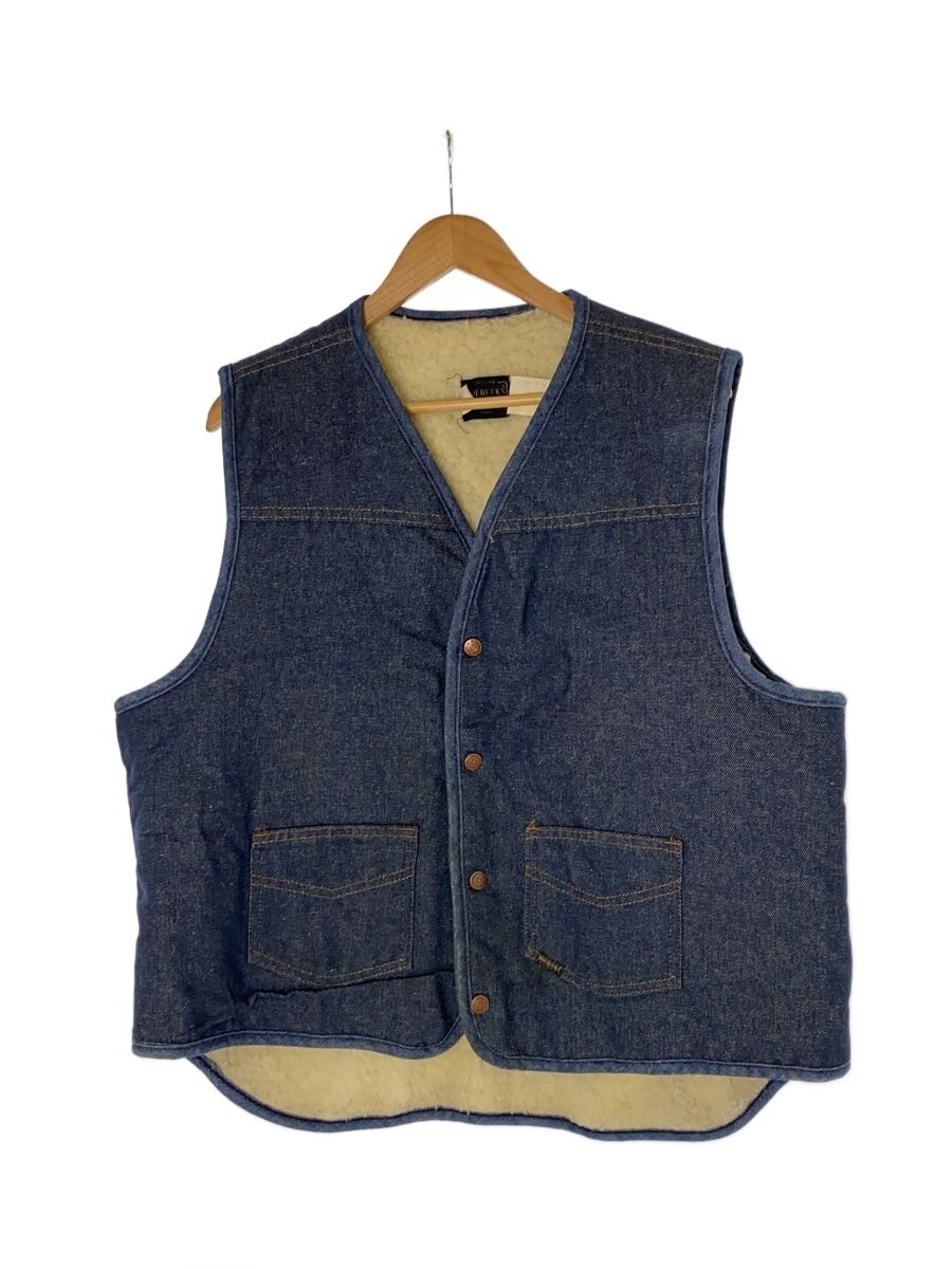 【中古】ROEBUCKS◆SEARS/当てずっぽう70s/裏地ボア/より良い/M/ジーンズ/BLU/無地【メンズウェア】
