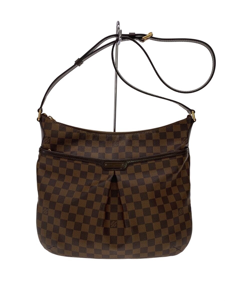 【中古】LOUIS VUITTON◆ブルームズベリGM_ダミエ・エベヌ/PVC/BRW【御徒面子】