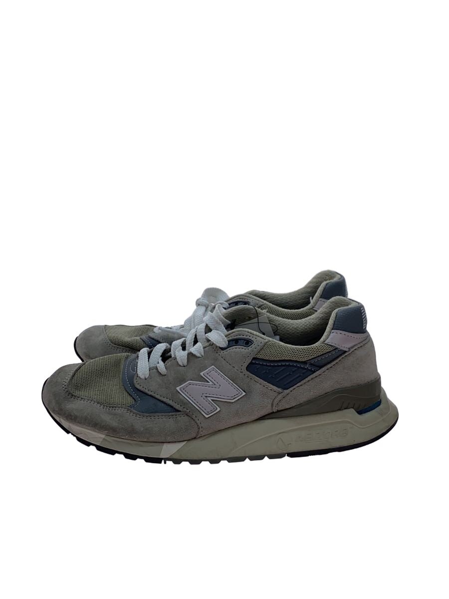 【中古】NEW BALANCE◆ローカットスニーカー/27糎/GRY/U998GR 薄墨色【シューズ】
