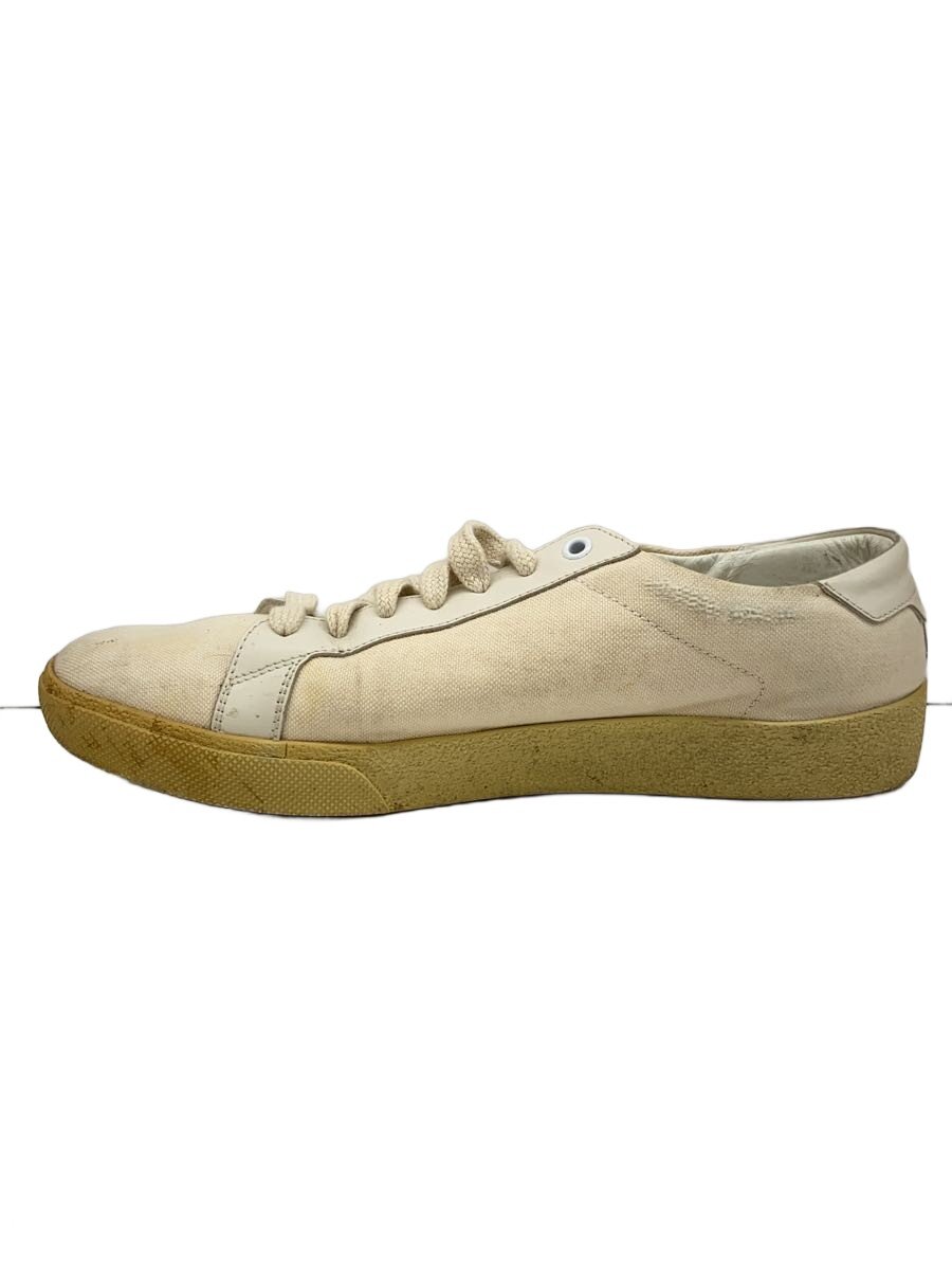 【中古】SAINT LAURENT◆ローカットスニーカー/41/BEG/611106【シューズ】