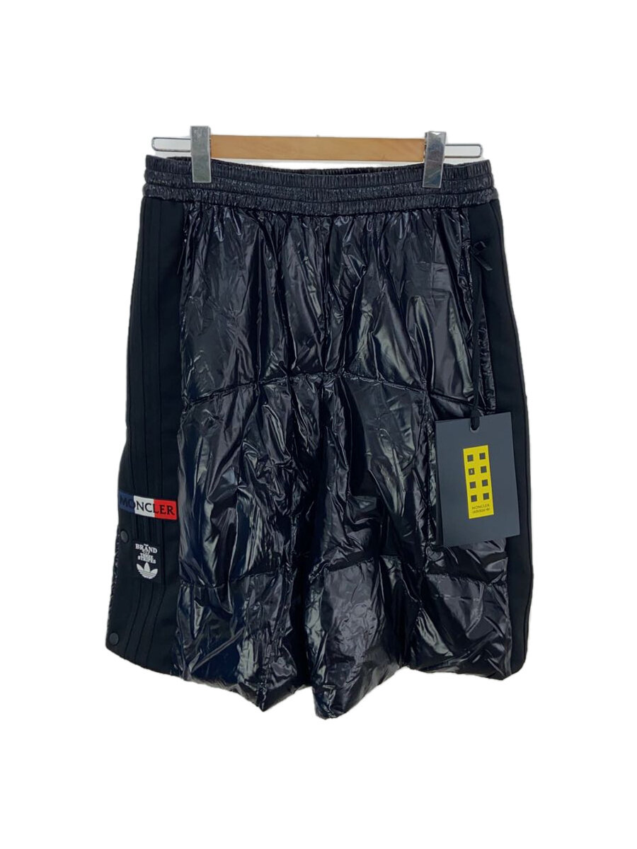 【中古】MONCLER◆adidas/BERMUDA/遊撃手ズボン下/L/ナイロン/BLK/黒/さる股引き/二分の一ズボン下/落ちこむ//【メンズウェア】