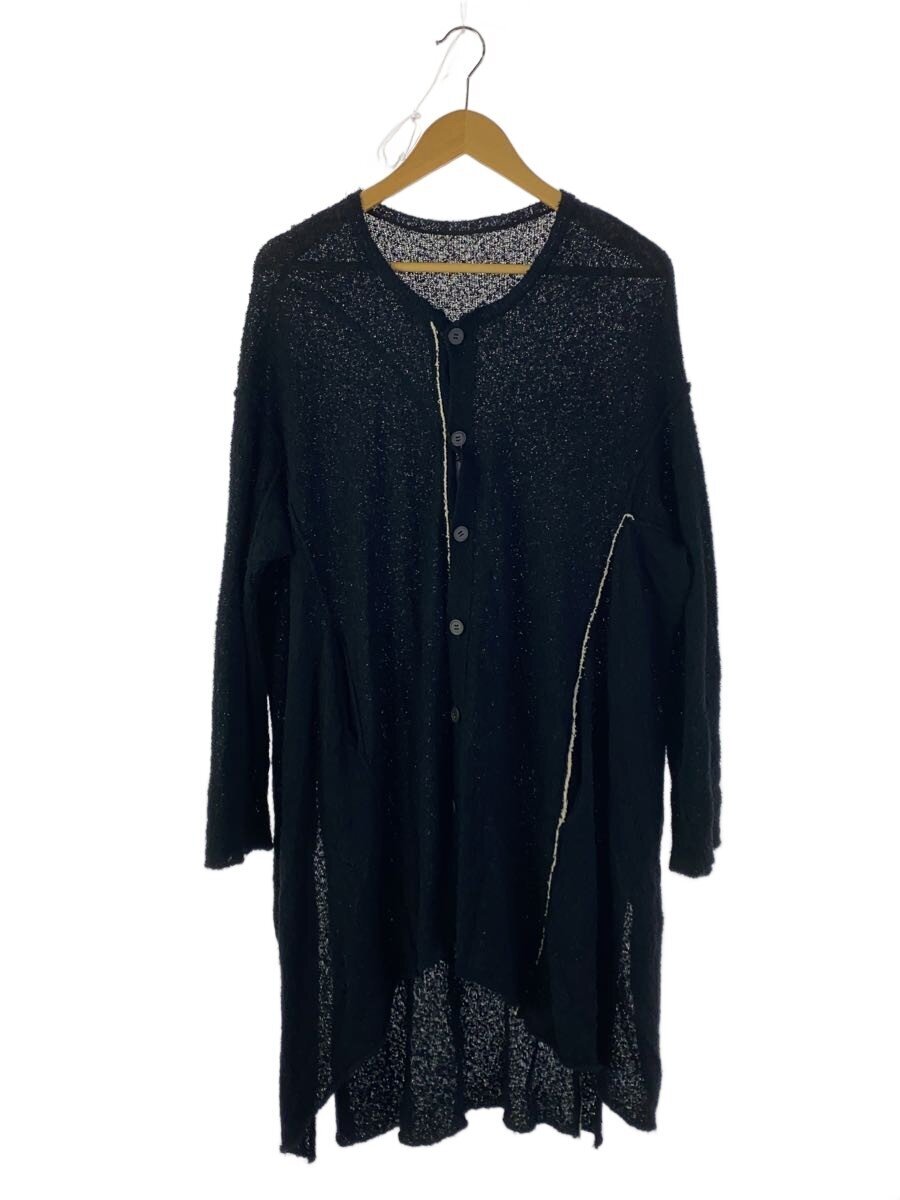 【中古】YOHJI YAMAMOTO◆D1/24SS/PLAIN STITCH DRAPE COLOR COMBINATION CARDIG/2/綿織物//【レディースお召しもの】