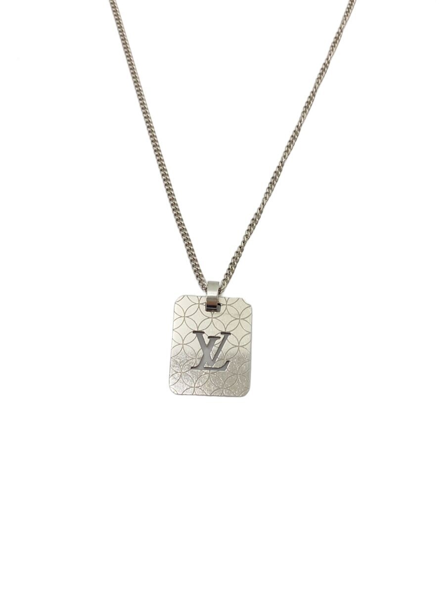 【中古】LOUIS VUITTON◆首飾り/パンダンティフ・シャンゼリゼ PM/--/SLV/とっ始め有/メンズ/M65452【服飾雑貨他】