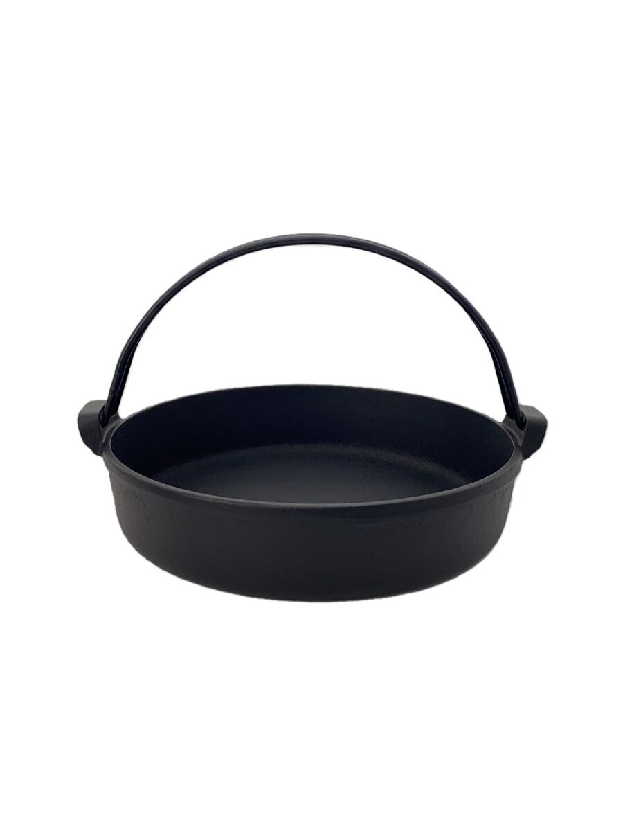 【中古】IWACHU◆南部鉄器/鍋/サイズ:24cm/BLK【キッチン用品】
