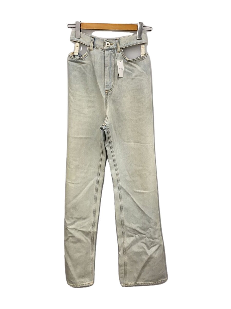 【中古】Maison Margiela◆下つ方/36/綿織物/BLU/無地/S51天使の都市0064//【レディース御召しもの】