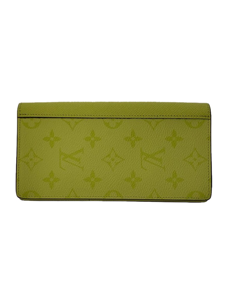 【中古】LOUIS VUITTON◆25SS/ポルトフォイユ・ブラザ/長財布/牛革/YLW/総柄/レディース/M14131//【服飾雑貨他】