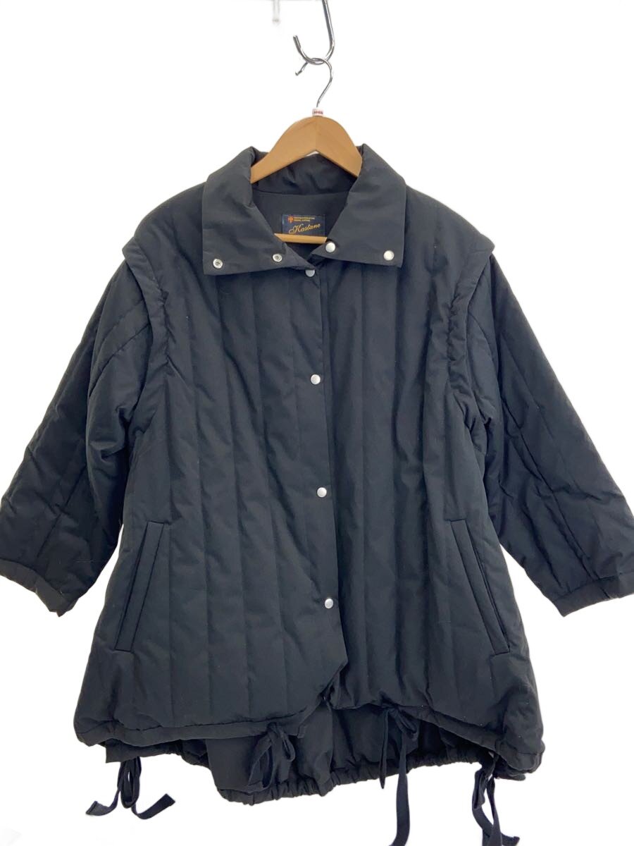 【中古】Kastane◆上衣/--/--/BLK/無地【レディース御召しもの】