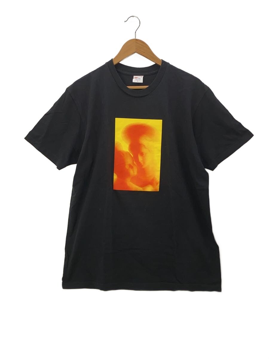 【中古】Supreme◆17AW/Madonna Child Tee/ティーシャツ/L/綿織物/BLK//【メンズウェア】