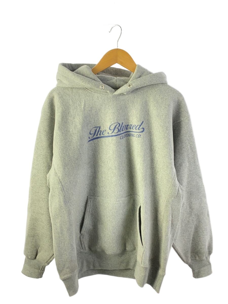 【中古】The Blurred CLOTHING◆パーカー/42/綿織物/GRY【メンズウェア】