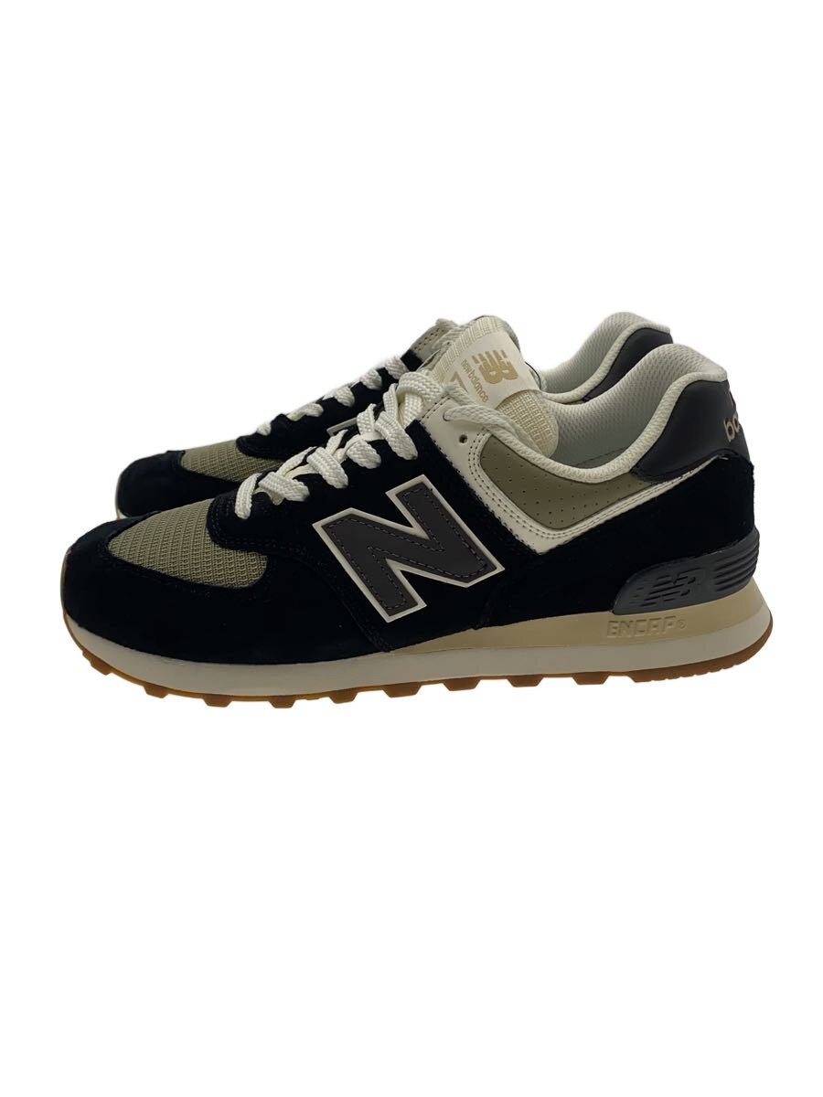 【中古】NEW BALANCE◆ローカットスニーカー/26.5珊/BLK/ML574DO//【シューズ】
