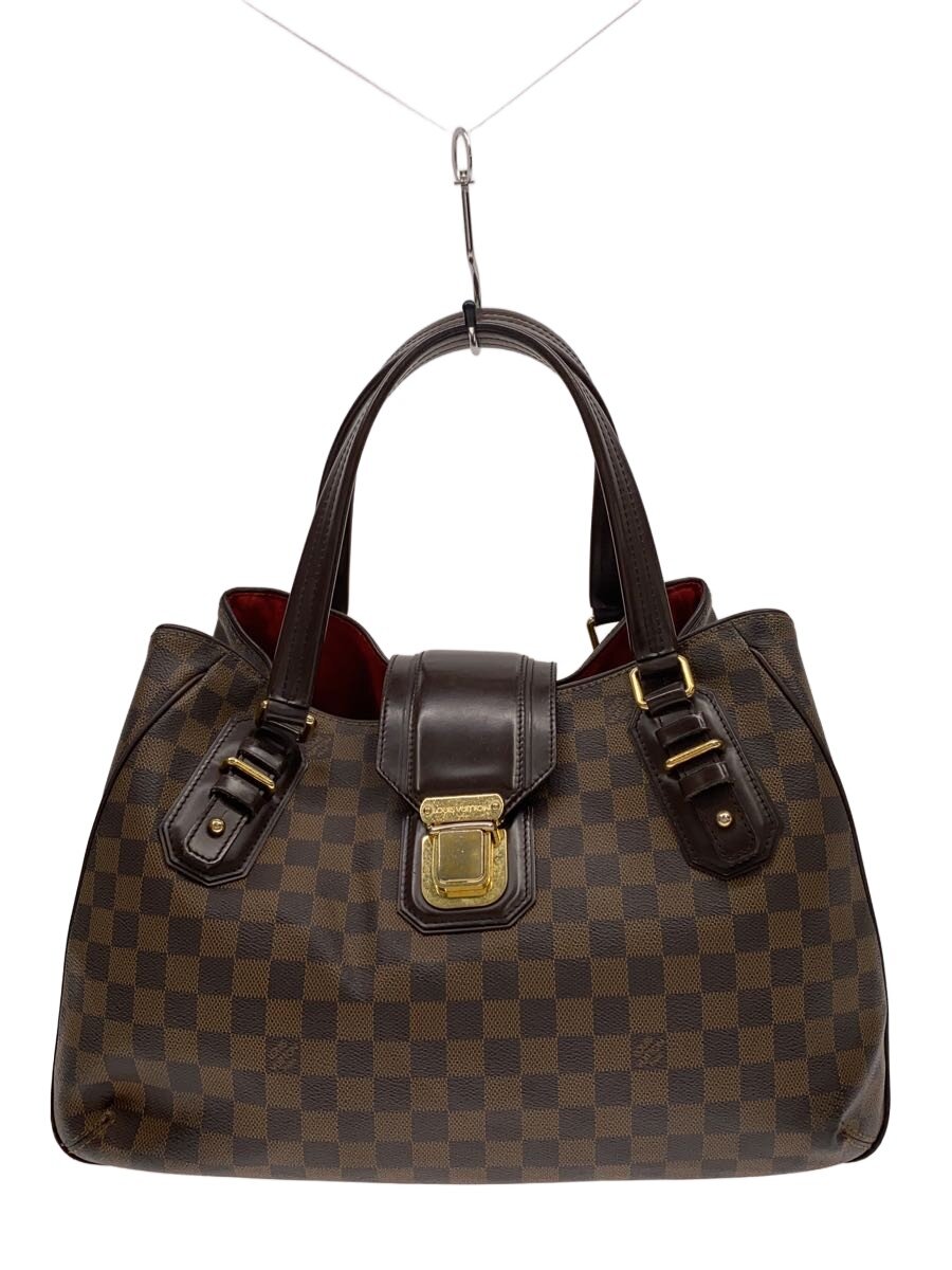 【中古】LOUIS VUITTON◆グリート_ダミエ・エベヌ/PVC/BRW【御徒面子】
