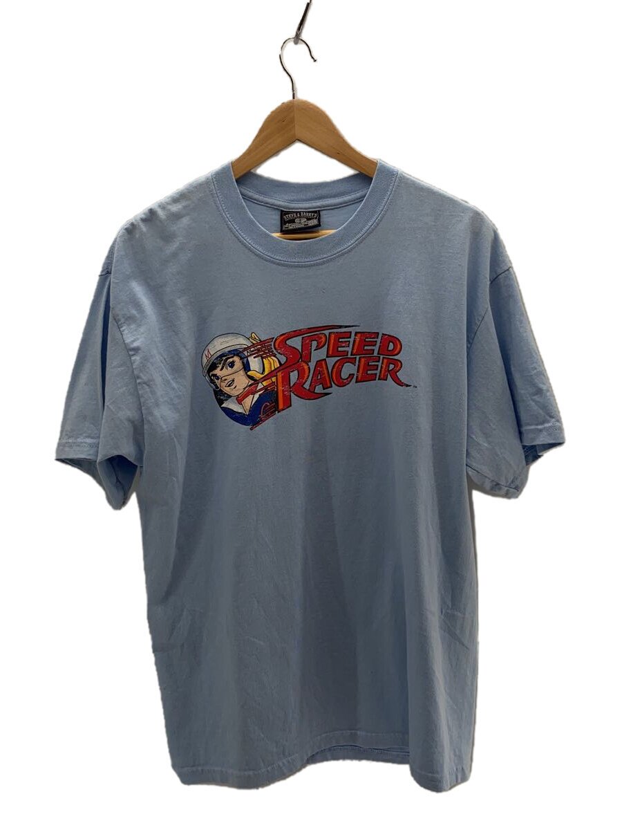 【中古】STEVE\u0026BARRY’S/SPEED RACER/90～00s/プルオーバー/L/綿織物/BLU/ヴィンテージ【メンズウェア】
