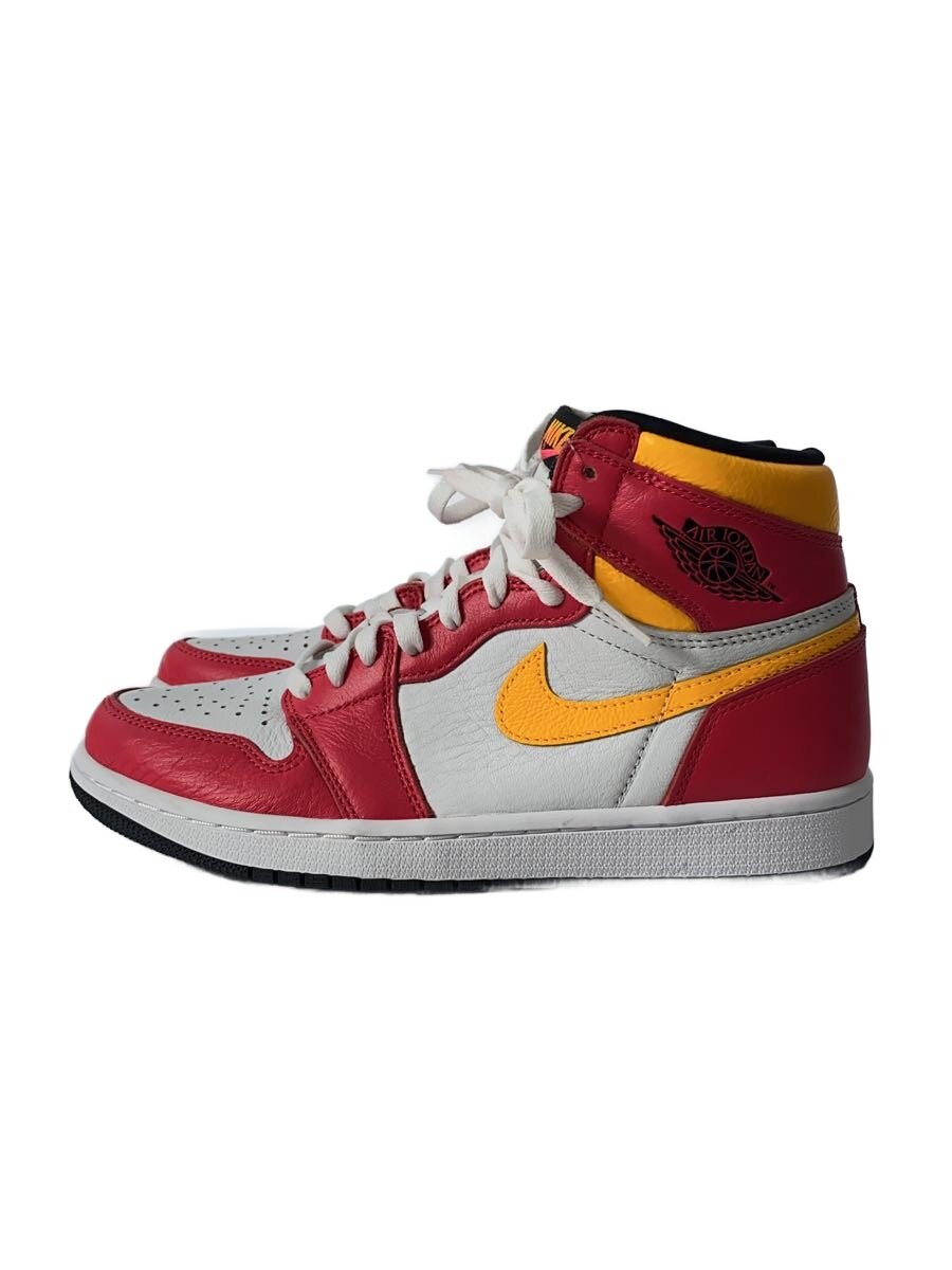 【中古】NIKE◆AIR JORDAN 1 RETRO HIGH OG_エアジョーダン1 レトロ 御機嫌 OG/26.5糎/WHT【シューズ】