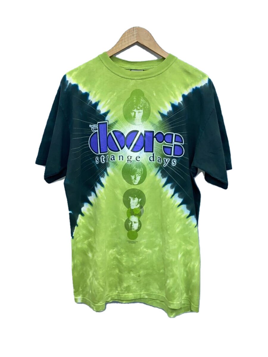 【中古】00s/The Doors/LIQUIDBLUE/Tシャツ/L/コットン/GRN/総柄【メンズウェア】｜2ｎｄ STREET 店