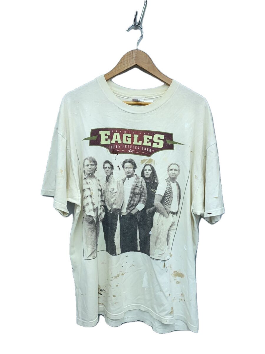 【中古】Hanes◆90s/USA製/EAGLES/Tシャツ/XXL/コットン/WHT【メンズウェア】｜2ｎｄ STREET 店