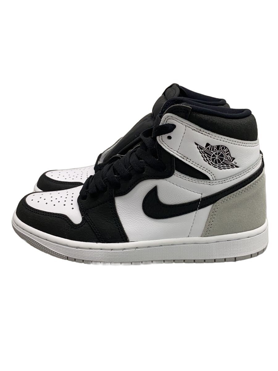 【中古】NIKE◆ハイカットスニーカー/25糎/WHT/555088-108【シューズ】