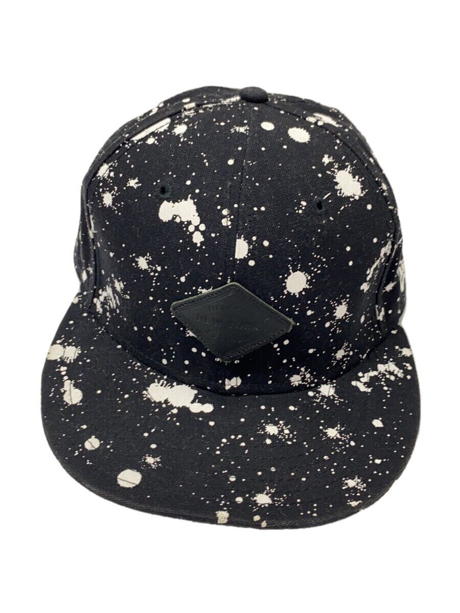 【中古】NEW ERA◆旗がしら/--/綿織物/BLK/総柄/メンズ/RN11493 CA40289【服飾雑貨他】