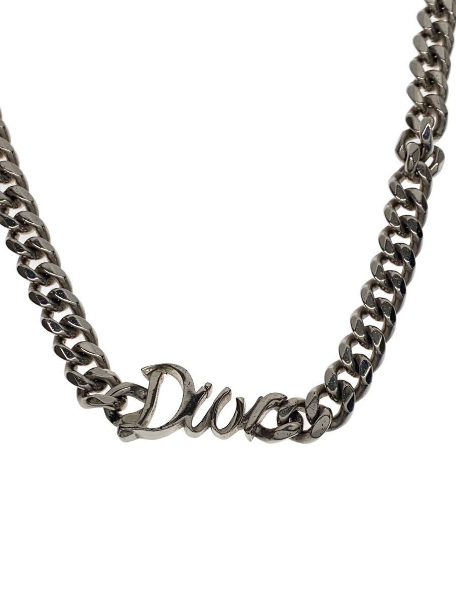 【中古】Christian Dior◆首飾り/--/SLV/とっ始め有/メンズ/N1874HOOT【服飾雑貨他】