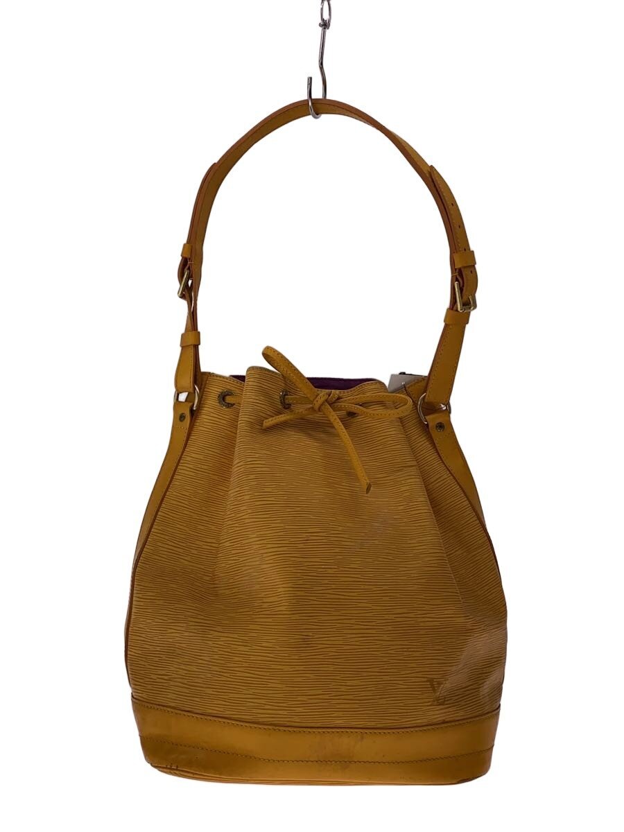 【中古】LOUIS VUITTON◆ノエ_エピ_タッシリイエロー/なめし革/ORN/無地【御徒面子】