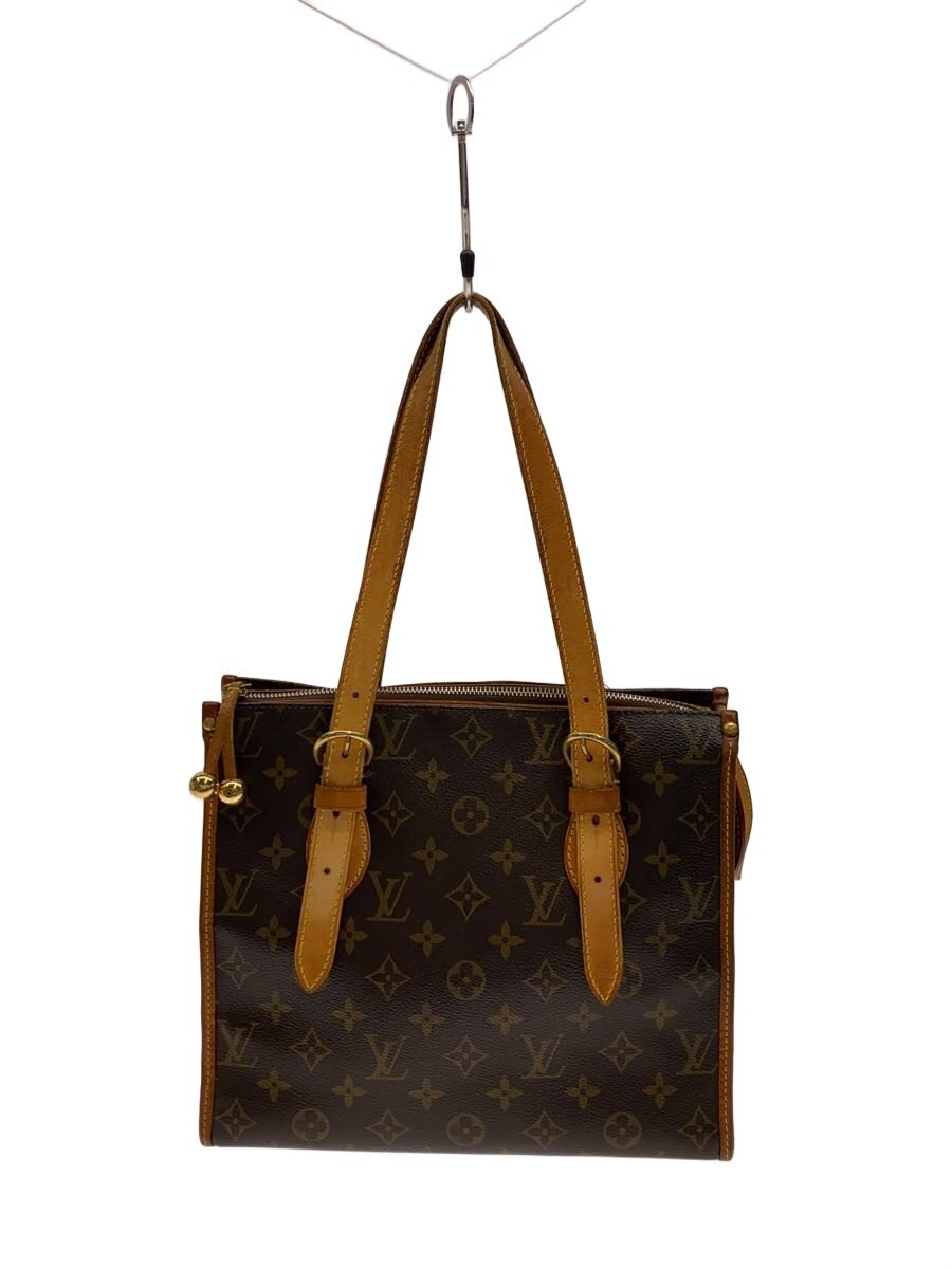 【中古】LOUIS VUITTON◆ポパンクール・オ_モノグラム・帆布/PVC/BRW【御徒面子】