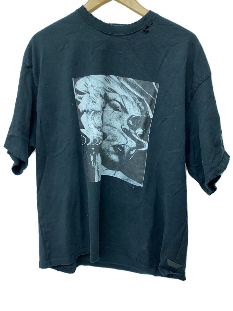 【中古】FORSOMEONE◆プルオーバー/48/綿織物/BLK/無地【メンズウェア】