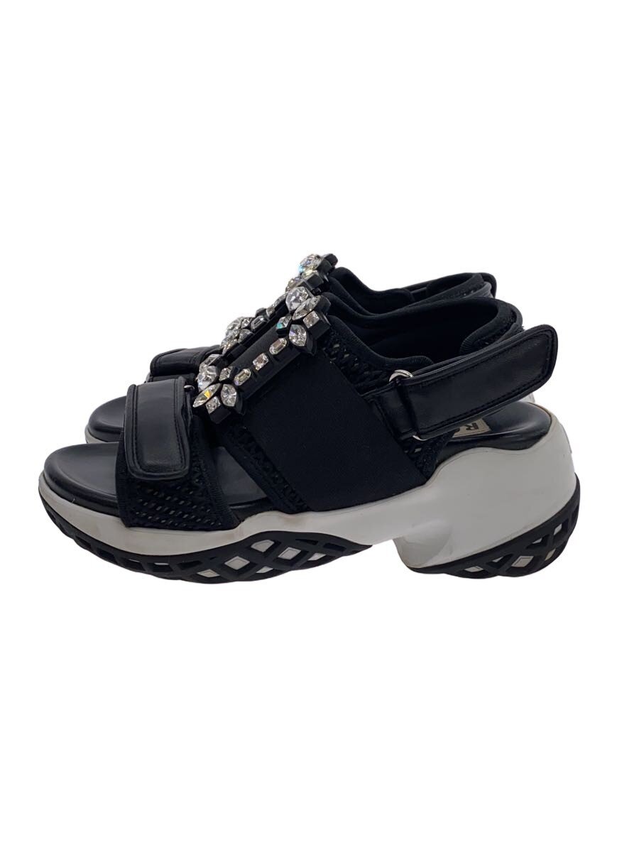 【中古】Roger Vivier◆サンダル/34/BLK/RVW56427470NAN01GQ//【シューズ】
