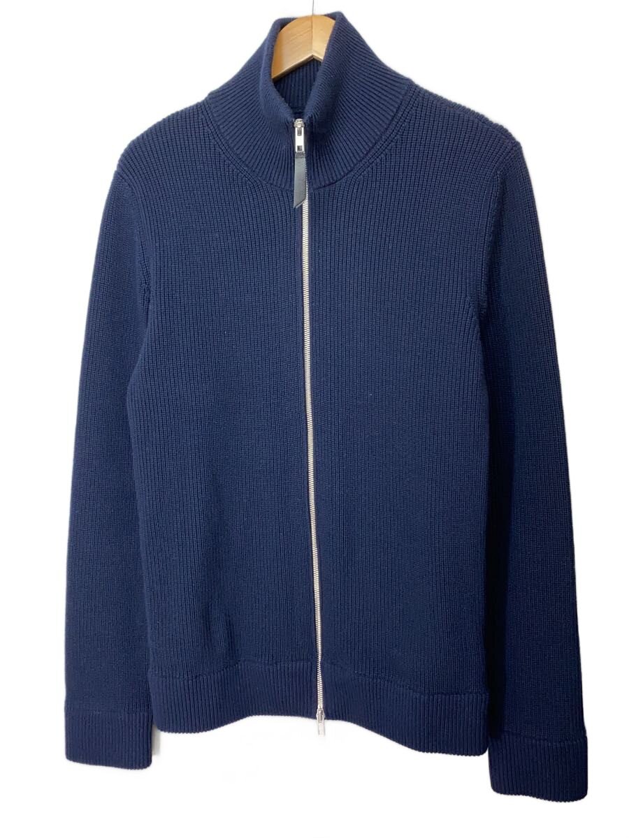 【中古】Maison Margiela◆23AW/綿織物羊毛7ゲージドライバーズニセーター(朦朦たる)/XS/NVY/SI1HA0013 S177//【メンズウェア】