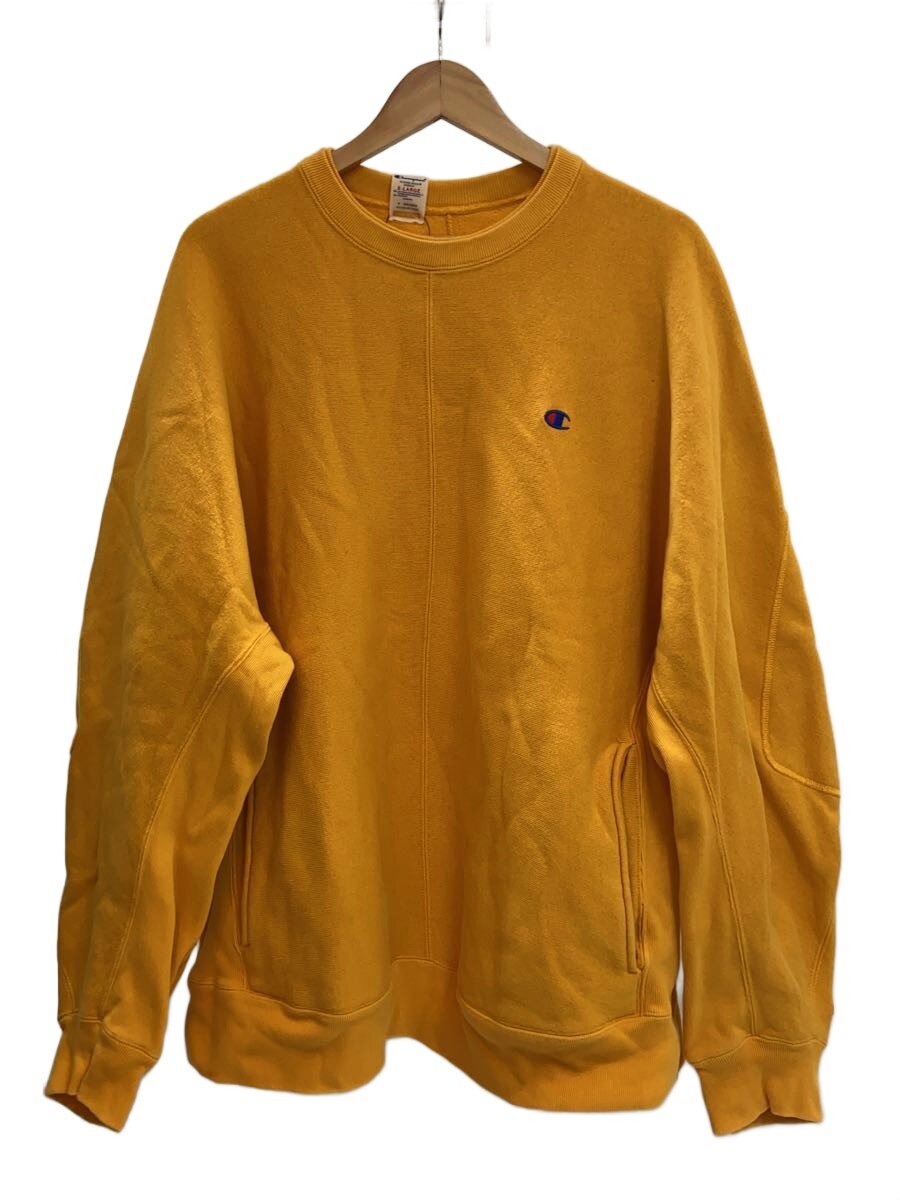 【中古】Champion◆流汗/XL/綿織物/オレンジ色/無地/C8-Y017【メンズウェア】