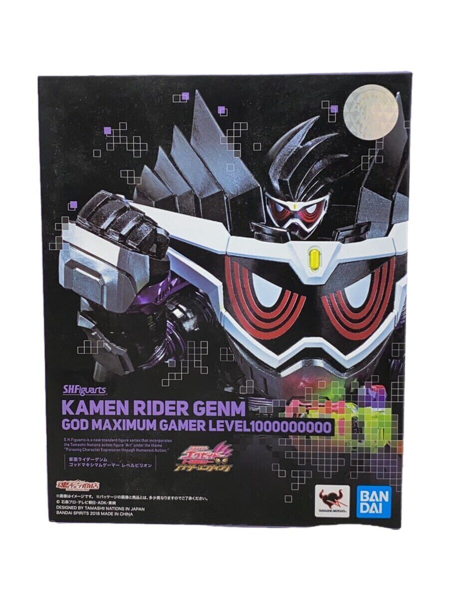 【中古】BANDAI SPIRITS◆S.H.Figuarts 仮面ライダーエグゼイド 仮面ライダーゲンム【ホビー】