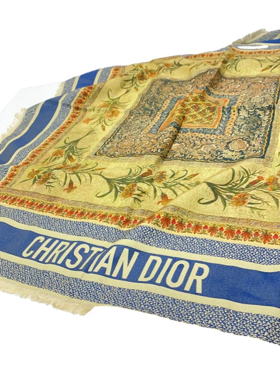 【中古】Christian Dior◆袈裟/地絹/マルチ色つや/総柄/レディース/12DP0070l924【服飾雑貨他】