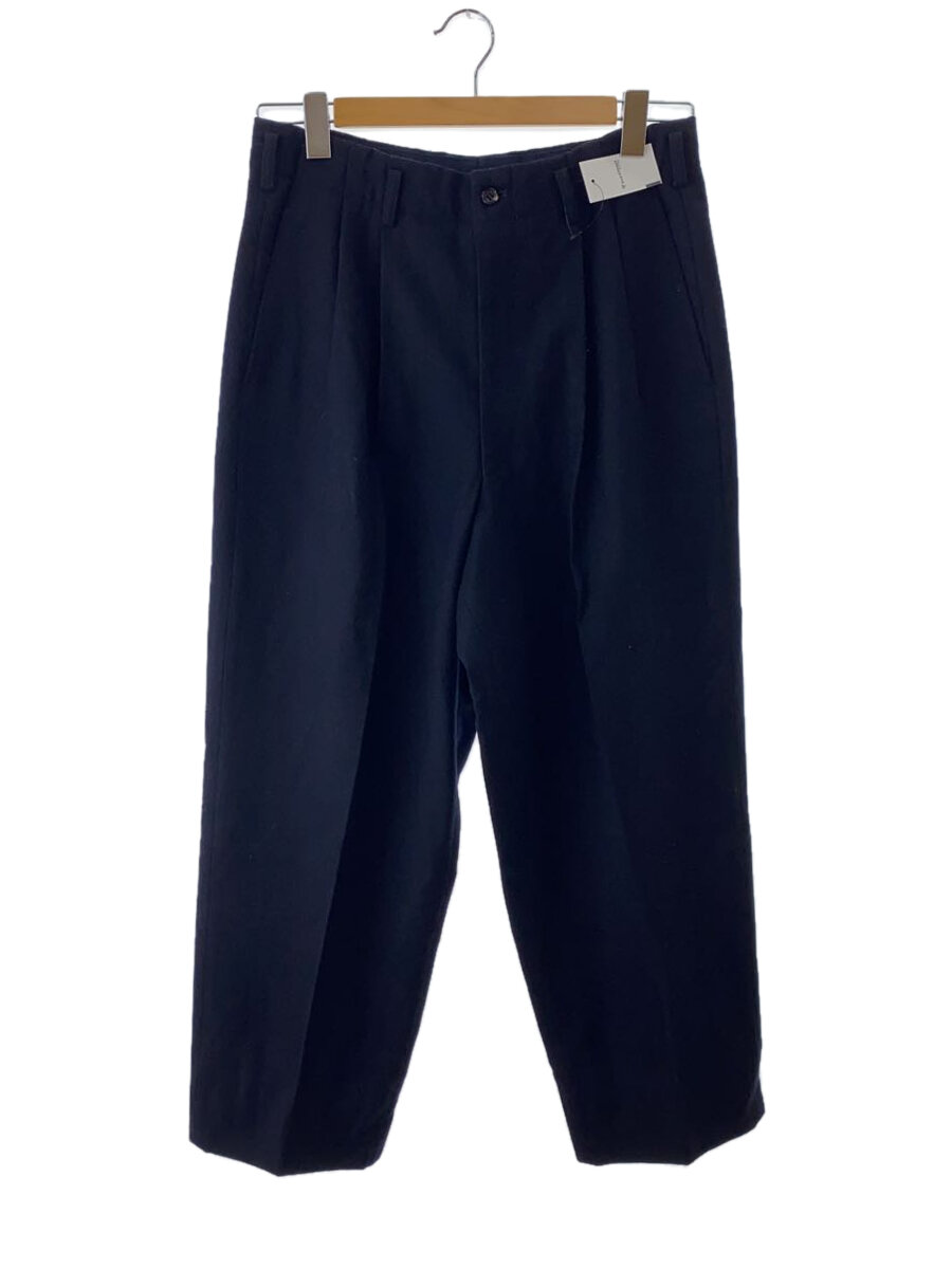 【中古】COMME des GARCONS HOMME◆スラックスズボン下/M/羊毛/NVY/HP-08029//【メンズウェア】