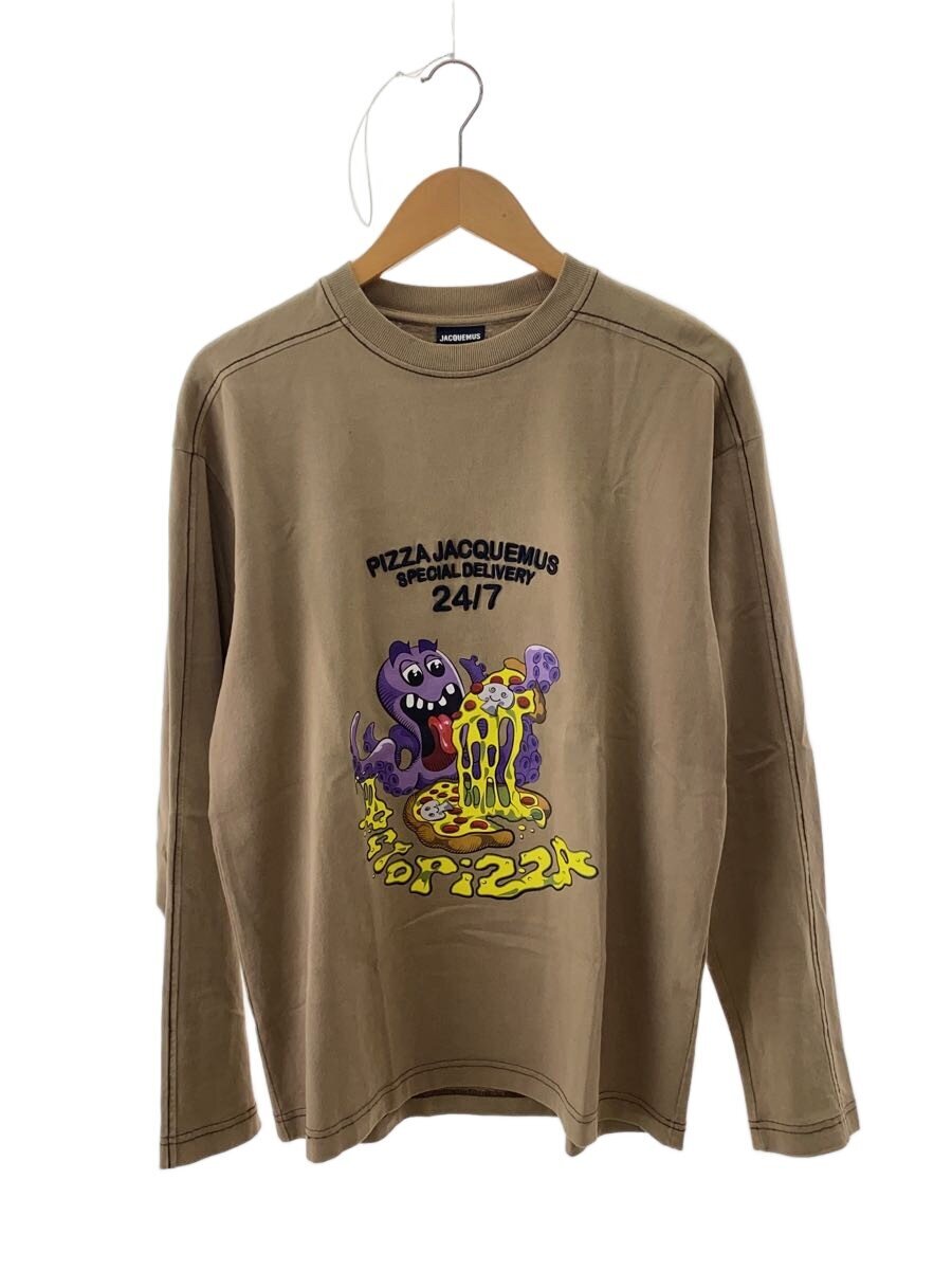 【中古】JACQUEMUS◆Octopizza Oversized Longsleeve/長袖Tシャツ/S/コットン/BRW//【メンズウェア】｜2ｎｄ STREET 店