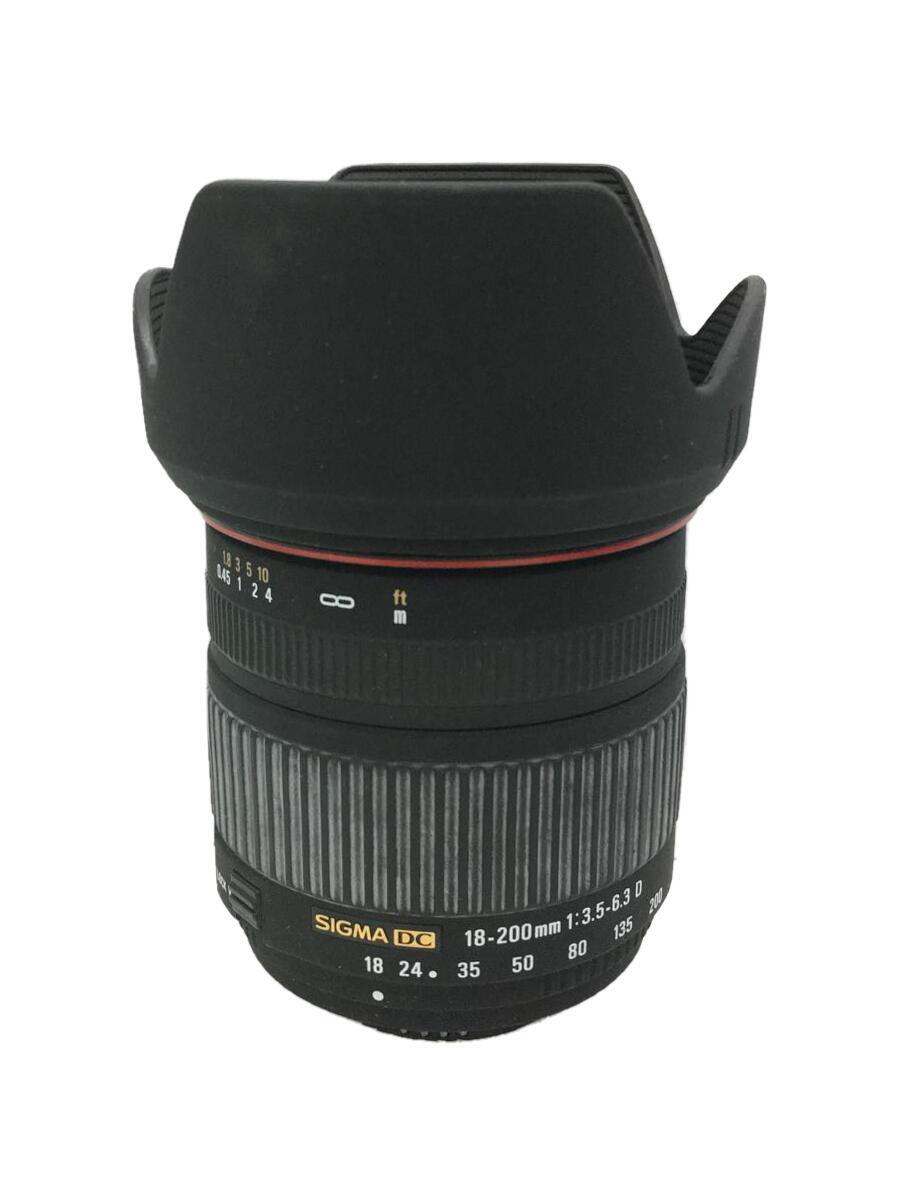【中古】SIGMA◆レンズ 18-200mm F3.5-6.3 DC MACRO OS HSM [ニコン用]/蓋欠品【カメラ】