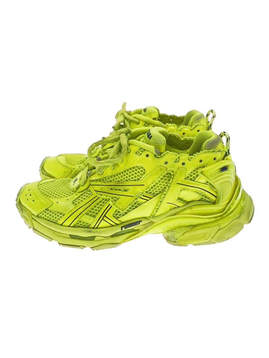 【中古】BALENCIAGA◆23SS/RUNNER/ローカットスニーカー/42/YLW【シューズ】