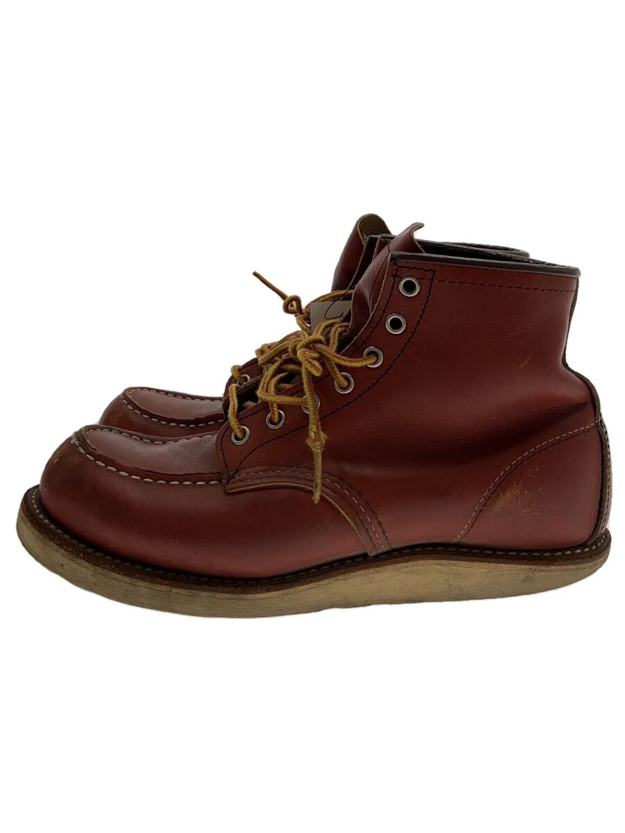 【中古】RED WING◆ブーツ/25.5糎/BRW/なめし革/8875【シューズ】