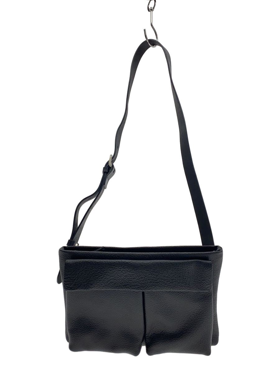 【中古】SLOW&CO◆Helmet Body Bag/ショルダーバッグ/牛革/BLK【バッグ】|2nd STREET 店
