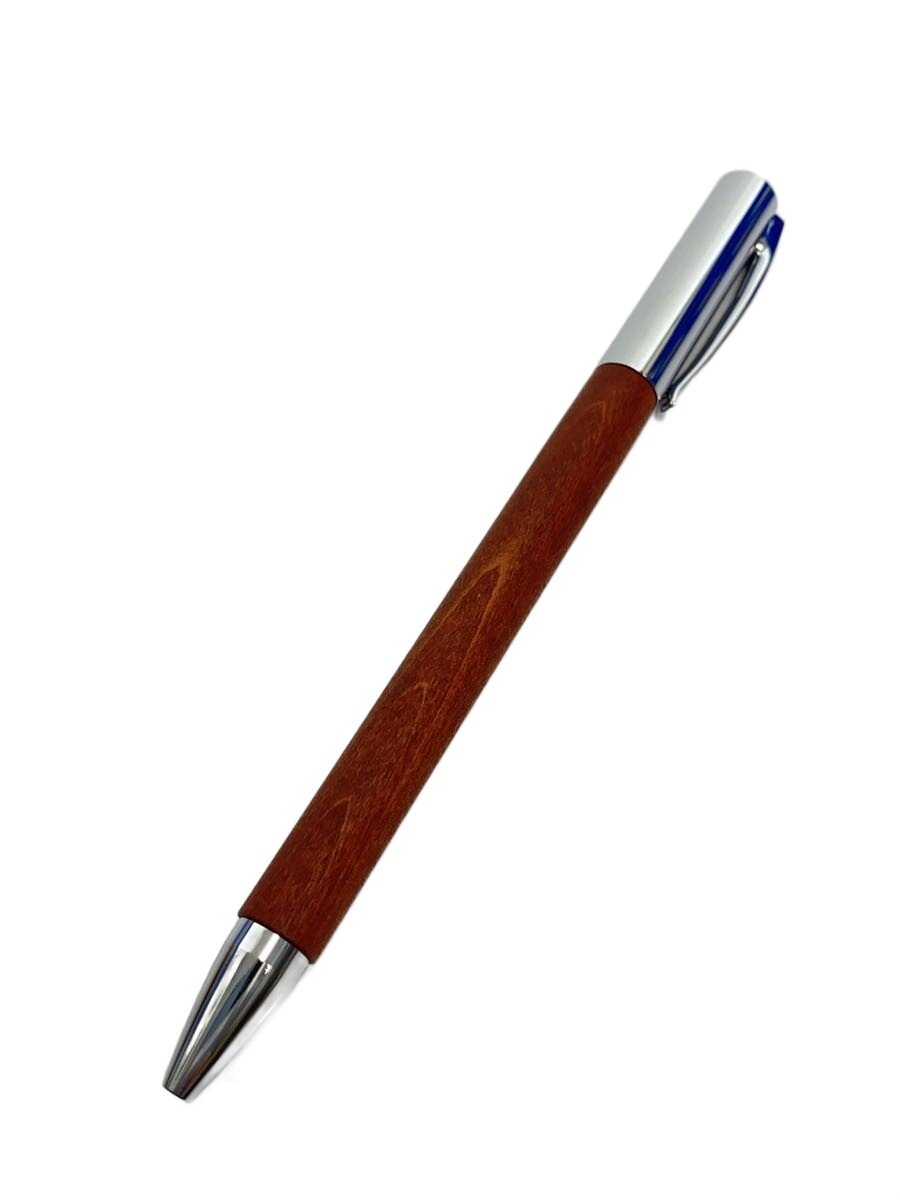 【中古】FABER-CASTELL◆文具/ボールペン/アンビションペアウッド/回転させる式/入れもの付き添い人【室内装飾小物・日用雑貨】