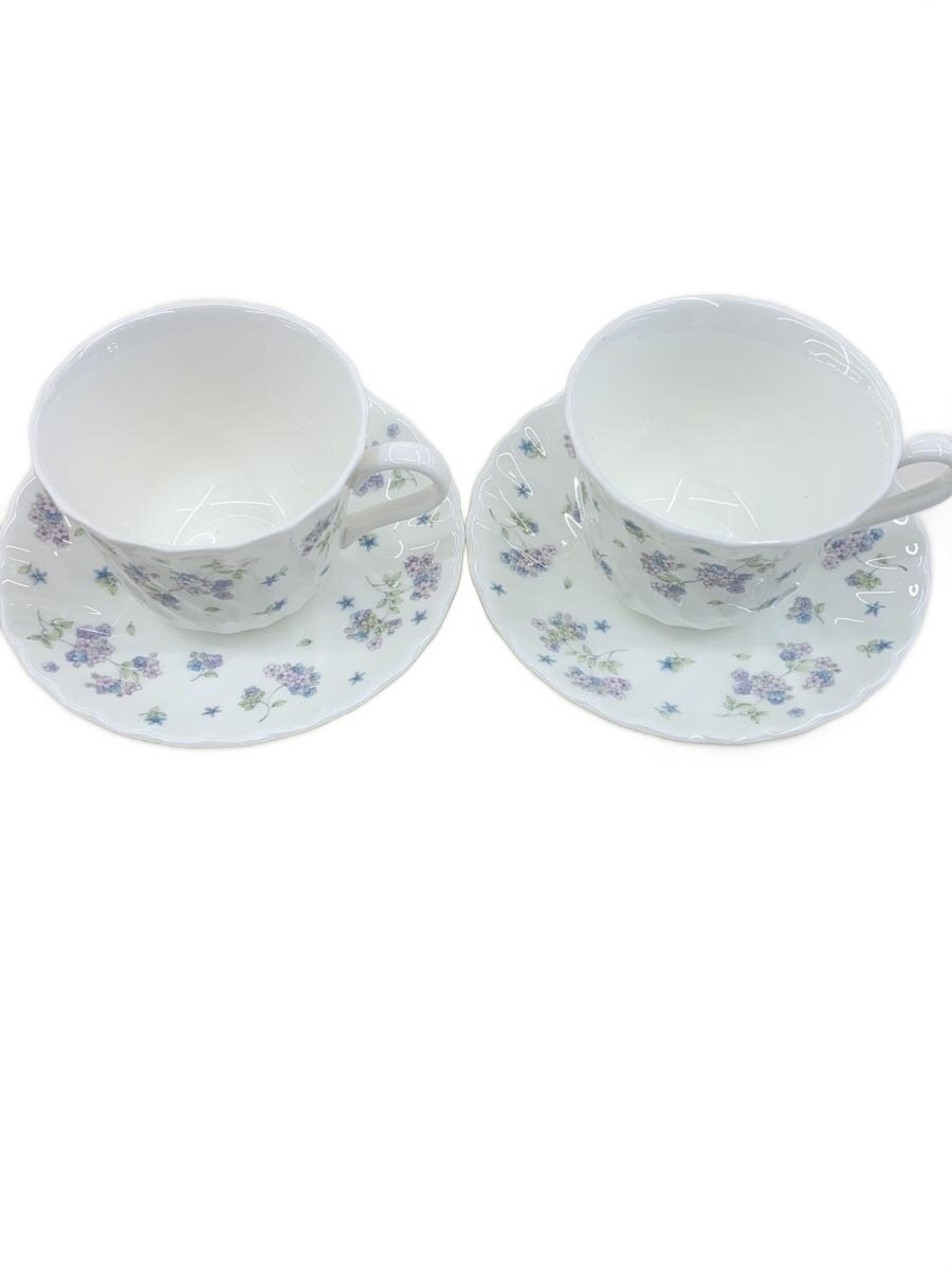 【中古】WEDGWOOD◆カップ&ソーサー/エイプリルフラワー【キッチン用品】