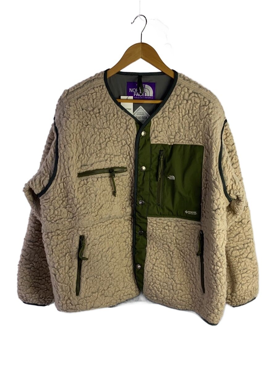 【中古】THE NORTH FACE PURPLE LABEL◆REVERSIBLE FLEECE JACKET/M/ポリエステル/BEG//【メンズウェア】