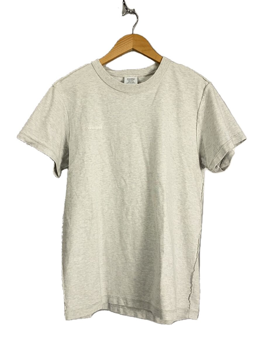 【中古】VETEMENTS◆Tシャツ/S/コットン/GRY【メンズウェア】|2nd STREET 店
