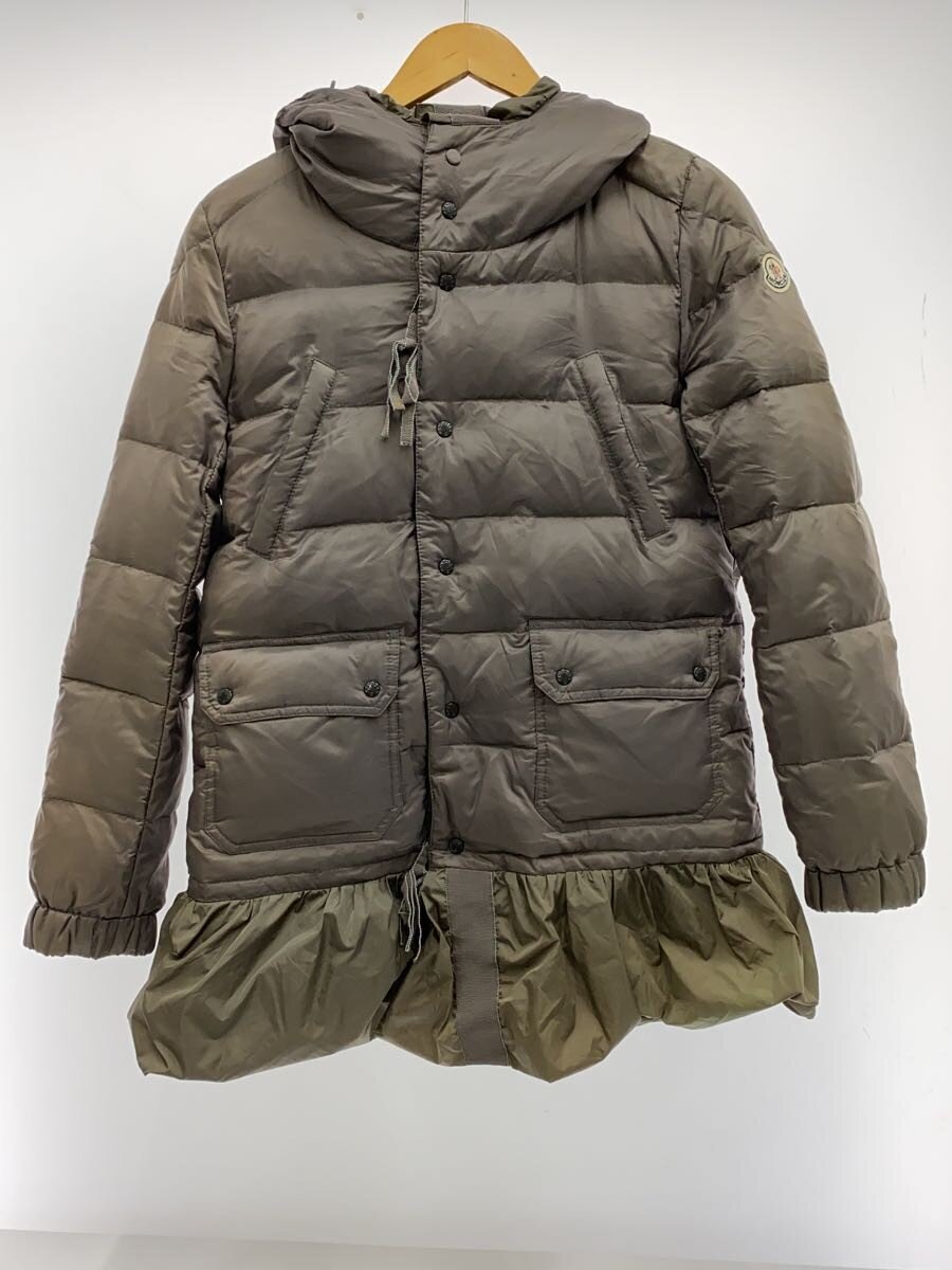 【中古】MONCLER◆×SACAI/落ちこむ上衣/1/ナイロン/GRY/? NULL ?//【レディース御召しもの】