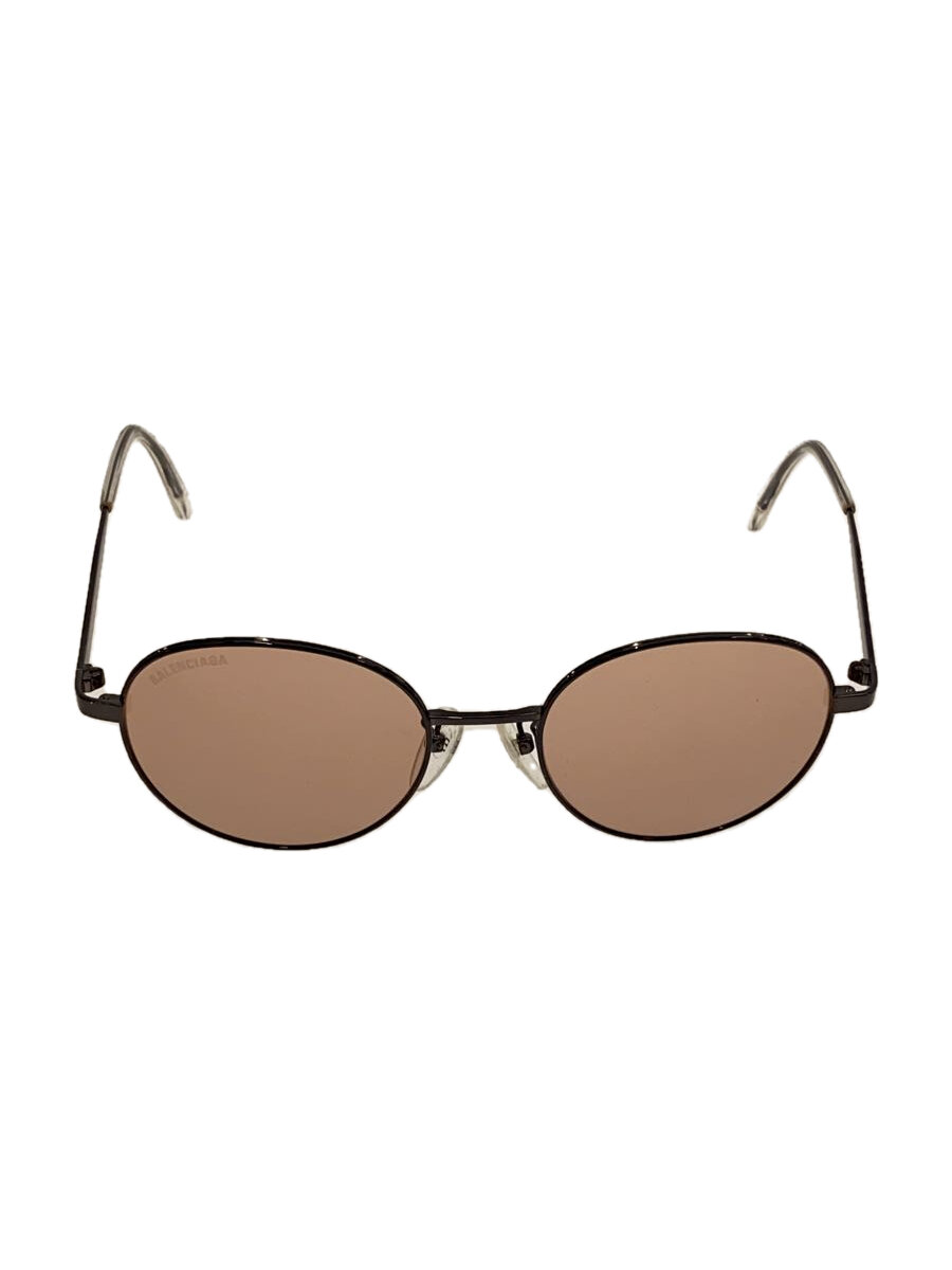 BALENCIAGA Oval SLV BRD Men's BB0009SK Sunglasses